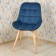Dining stool Polini Home Verona SD, Blue-Naval Color