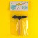 Decoration for the cake "Bat", in a set of 6 pcs.