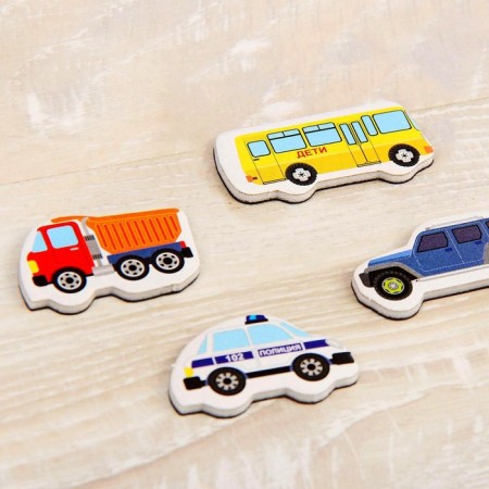 Magnets "magnetic machines", series "Magnetic stories"-1