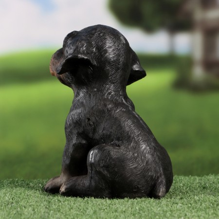 Garden figure "Rotweiler Puppy" 13x15x18cm ////-3