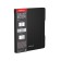 Notebook A5+, 48 sheets in the Erichkrause "Folderbook", a replaceable plastic cover, an offset unit, black