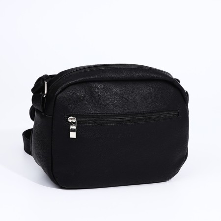 Bag-Bodi Boda Vita with a zipper, black color-2