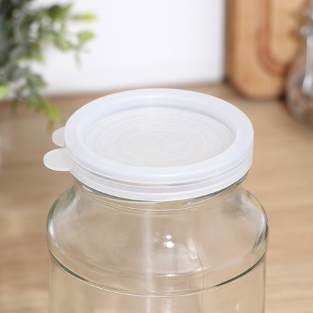PET covers for hot canning, d = 82 mm, 10 pcs-3