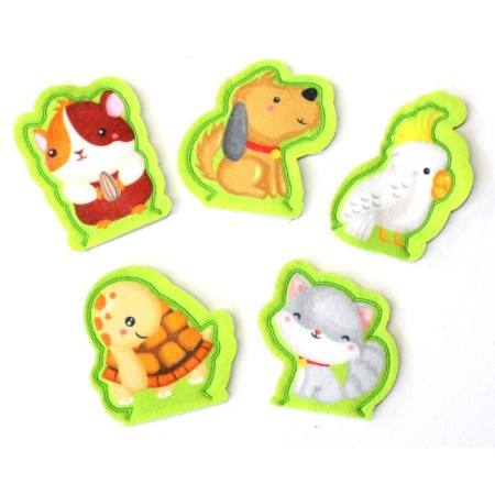 Finger Puppet Theater "Pets", euro suspension