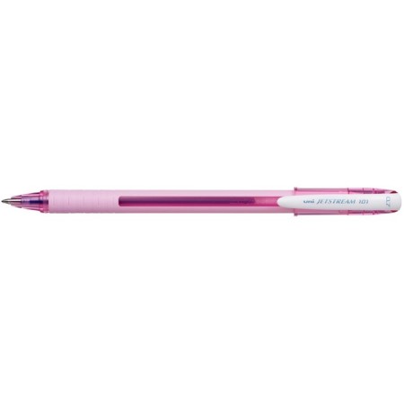 Ballic handle UNI JetStream SX-101-07FL, 0.7 mm, blue, pink case-1