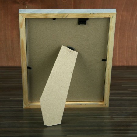 Photo frame pine С19 silver 15x21 cm (plastic screen)-3