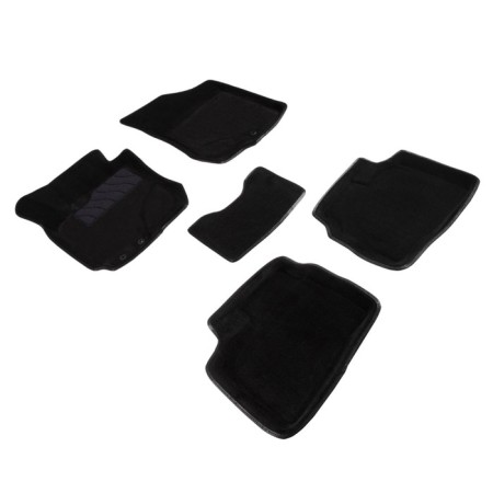 Pile rug for Hyundai i30, 2009-2012, black