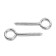 Shurup-ring, tundra, with dowel, 4x50 mm, white zinc, 6 pcs
