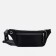 Lightning waist bag, outer pocket, USB connector, black color
