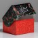 Capcake box "Happy New Year!" 16 x 16 x 10 cm, new year