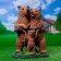 Garden figure "Bear-Semey" 32x25x45cm