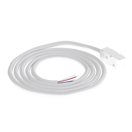 Connector for entering the Arte Lamp Optima A740233, 1.8x200x1.8 cm, white