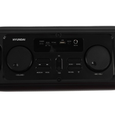 Portable column Hyundai H-PS1030, 40W, BT, Microsd, USB, AUX, FM, 3600 MACH, Black-2