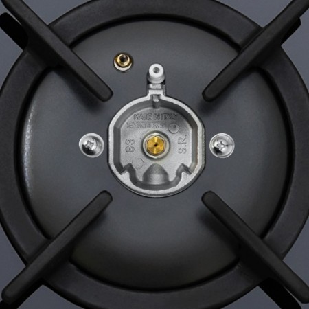 Hlect surface Maunfeld EGHG.64.1CB/G, gas, 4 burners, color black glass-3