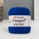 Yarn "Bouquet Unicolor" 100% cotton 200m/100g (3222 cornflower)