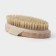 Massage brush for the body of the share, with a pen, natural bristles