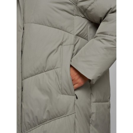Coat insulated winter female, size 46, green color-14