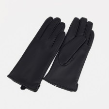 Female gloves, size 7, with insulation, black color