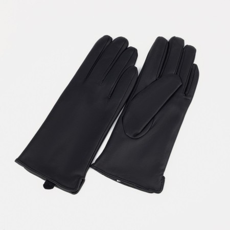 Female gloves, size 7, with insulation, black color