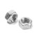 Tundra nut, hexagonal, din 934, strength of strength 6, galvanized, M8, packing 1 kg
