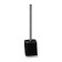 Ersh for the toilet, 38x9.4x9.4 cm, black and white