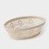 Vase for bread and fruits "lace", brown color
