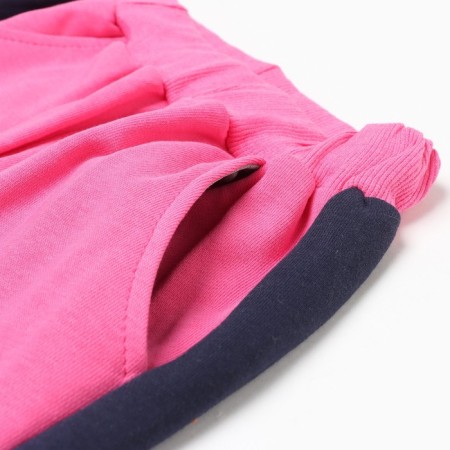 Suit for a girl (sweatshirt/pants), fuchsia color, height 86-92cm-8