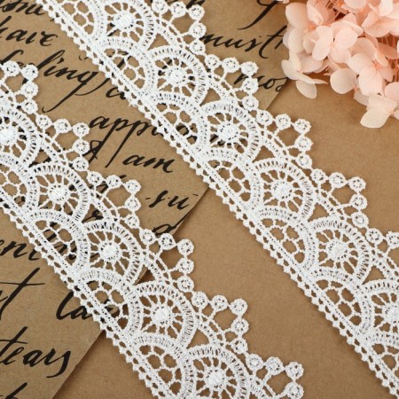 Lace Hypure, 45 mm × 9 ± 0.5 m, white color-1