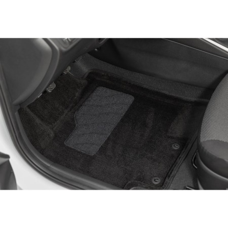 3D mats for Hyundai Solaris II, 2016-n, black, set-2
