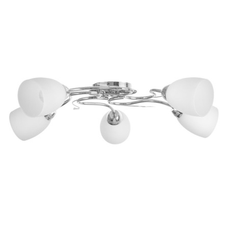 Jil chandelier 5x60W E27 chrome 64x64x22cm-4