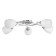 Jil chandelier 5x60W E27 chrome 64x64x22cm