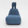 Milk-Milk chair, size 80x90 cm Rogozhka, blue color