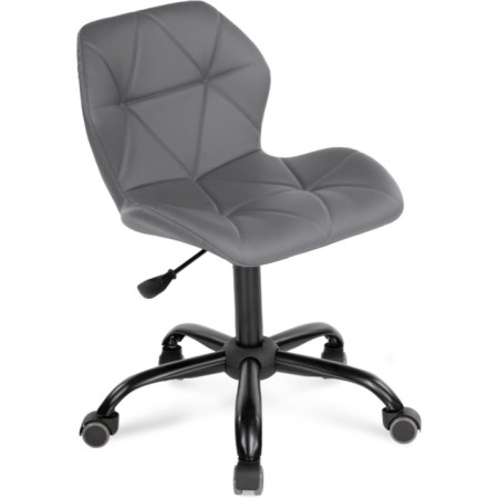 Computer chair Wald Metal/Eco -leather, black/gray 47x54x70 cm-5