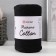 Yarn "Macrame Cotton" 20% polyester, 80% cotton 225m/250g (750 black)