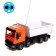 Radio -controlled “Self -Small” truck, works on batteries, lighting effects, scale 1:24, Mix color