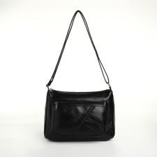 Women's bag with lightning, black color