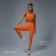 Sports legins Comfort, rr l, Orange color