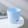 Pot for flowers with basal watering “Alliance”, 1 L, D = 13 cm, h = 12 cm, blue color