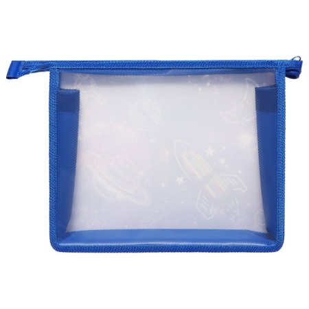 Folder for notebooks A5, 230 x 190 x 50 mm, lightning from above, plastic, calligrata "rocket"-6