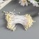 Stamens for artificial flowers "droppings of ivory" (set 130 pcs) length 6 cm