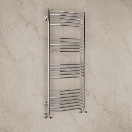 Water towel Terminus "Victoria" P22, 500x1200 mm, lower connection, chrome-1