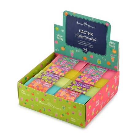 Happygraphix eraser. Juice Party, mix-2