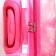 Support Children's 18 ", Lightning Department, 4 wheels, pink color