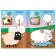 Finger coloring "Farm animals", A5, 16 p., Blue tractor