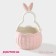 The candy of the shade "Bunny", 13.3 × 21.5 cm, pink color