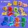 The set of robots "Robo numbers", transforms, gather in 1 robot