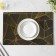 Set of serving napkins Magistro, 4 pcs, 45 × 30 cm, black color