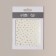 Star stickers "Star", voluminous, metallized, golden color