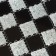 Self-adhesive panel 30*30cm mosaic cage black and white