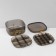 Organizer for storage of decorations "Leo" level 3, 32 cells, 15 × 15 × 7.5 cm, brown color